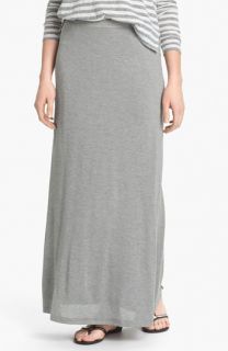Eileen Fisher Silk & Cotton Jersey Maxi Skirt