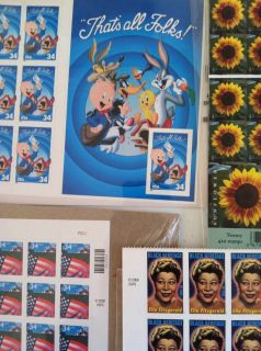 Unused US postage stamps in United States