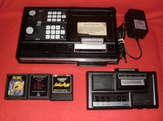   ColecoVision Video Game System w expansion module 1 3 games