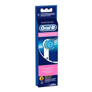  & Authentic 3 Pack Oral B Extra Sensitive Toothbrush Refill Heads