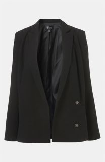 Topshop Boxy Double Breasted Blazer