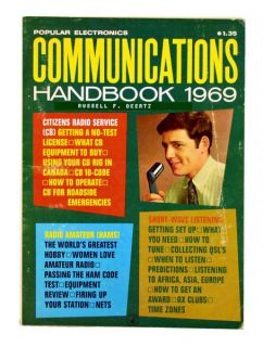  1969 Popular Electronics Communications Handbook Condition