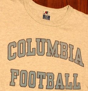 RARE True Vintage Columbia Football Lions T Shirt L