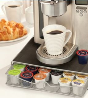 NOTE Brewer and Kcups not included. Shown for demonstration