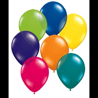 25 16 Round Fantasy Assorted Qualatex Balloons Latex