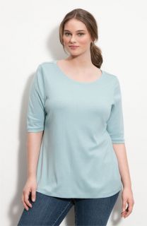 Sejour Elbow Sleeve Tee (Plus)