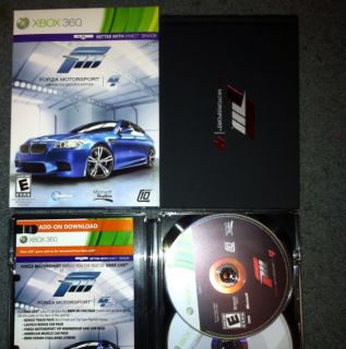 Forza Motorsport 4 Limited Collectors Edition Xbox 360 2011