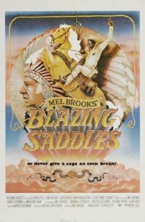 Blazing Saddles Movie Poster 1974 Mel Brooks Comedy Reprint