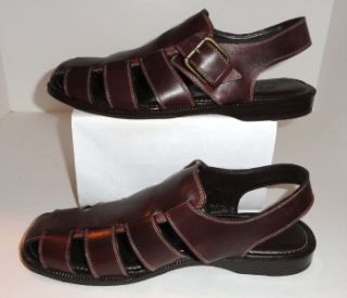Cole Haan Macao Fisherman Mens Brown Sandals Size 10 M