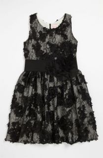 Zoe Ltd Textured Lace Dress (Big Girls)