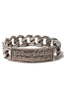 Juicy Couture Latin Chain Link ID Bracelet