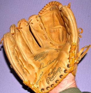 Vintage DAVE CONCEPCION SIGNATURE MODEL Rawlings Baseball Glove