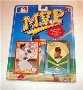 1990 Ace MVP MLB Collector Pin Series Jose Canseco