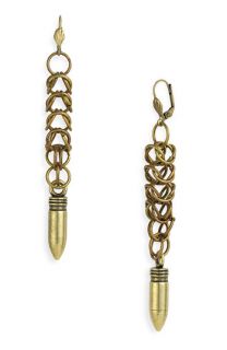 Micha Design Chainmail Bullet Earrings