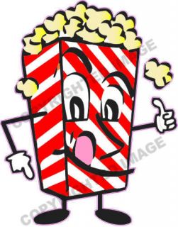 14 Popcorn Pop Corn Vending Concession Trailer Decal