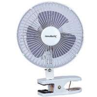 Homebasix FTW15 8H Clip on 2 Speed 6 Personal Portable Fan