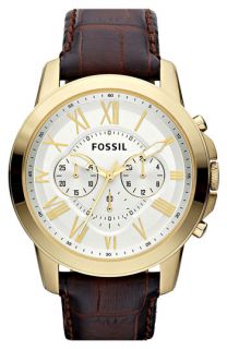 Fossil Grant Round Chronograph Watch