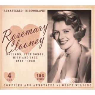 Rosemary Clooney Ballads Blues SNGS Hits Jazz 1949 New CD