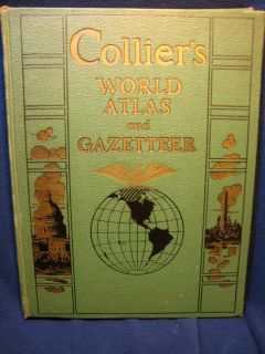 Colliers World Atlas and Gazetteer, / New York P.F. Collier & Son
