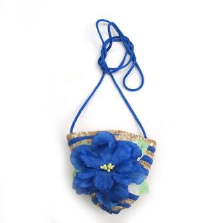  Sweet Flower Straw Bags Tote Travel Handbag Clutch Purse Hobo