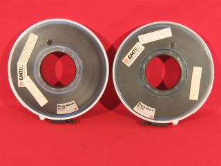 Reels of Reel To Reel Magnetic Tape