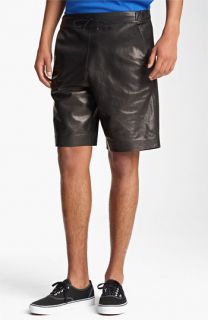 T by Alexander Wang Leather Shorts