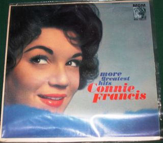 Connie Francis More Greatest Hits LP VG VG