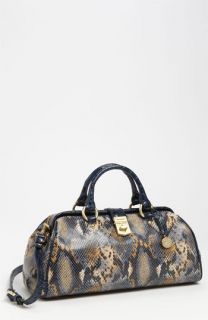Brahmin Everett Anaconda Embossed Handbag