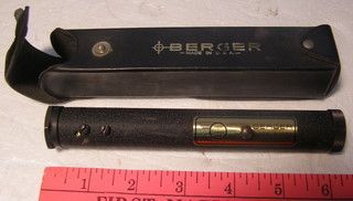 Berger Instruments Line Construction Sight Level with Holder Nice