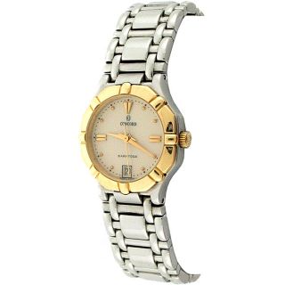 Concord Saratoga 18K Gold Stainless Steel Ladies Watch