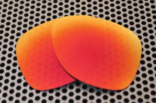 New VL Polarized Fire Red Replacement Lenses for Oakley Dispatch 2 Two
