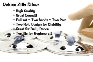 Deluxe 50 Sets Wholesale Zils Cymbals Belly Dance