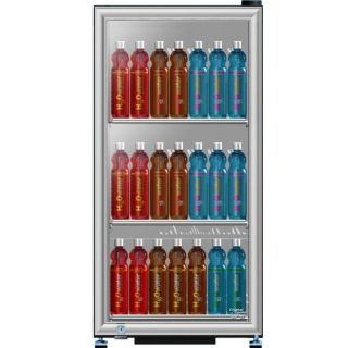  in Display Cooler Glass Door Refrigerator Beverage Mini Fridge