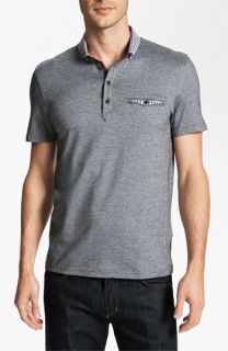 Ted Baker London Urgents Woven Collar Polo