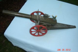Conestoga Big Bang 15FC carbide cannon GREEN with RED spoke wheels
