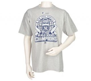 2009WorldSeries Champions New York Yankees Locker Room T Shirt