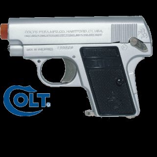 Colt 25 Silver Spin Up Power Series Airsoft Gun