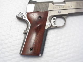 Vintage Exotic Wood Gun Grips for Colt 1911 Govt 45 Looks Like Mustang