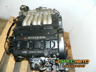 JDM 90 93 Mitsubishi 3000gt 6g72 Non Turbo Complete Engine Dodge