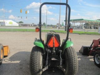  DEERE 4200 COMPACT TRACTOR WITH BELLY MOWER ATTACHMENT ONLY 729 HOURS