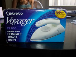 New Philips Norelco Compact Voyager TR100 Travel Iron