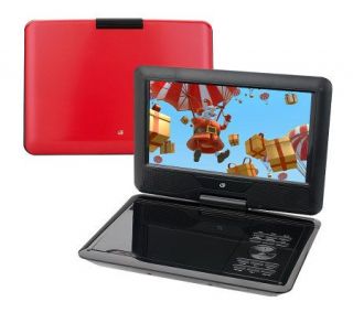 GPX 9 LCD Portable DVD Player with Swivel Screen, Bag&Accessories