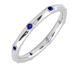 Simply Stacks Sterling Sapphire Multi stone Stackable Ring —