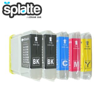 Compatible Ink Cartridges for Brother LC 51 LC51 2 Blacks 1 of each