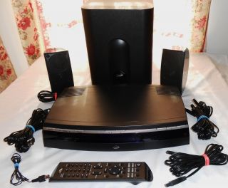 Klipsch CS 500 Home Theater DVD Stereo Speaker System Complete Working