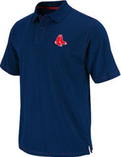 Boston Red Sox MLB Base Coach Polo Shirt by Majestic Athletic New with