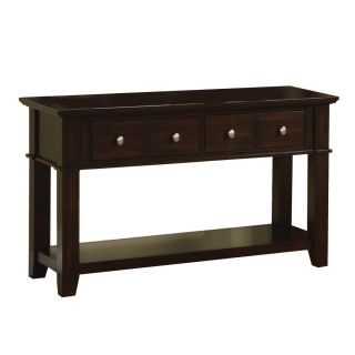 Console Table Modern Hall Entry Wall Way Table With Drawers Espresso