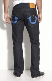 True Religion Brand Jeans Ricky Straight Leg Jeans (2S Body Rinse Wash)
