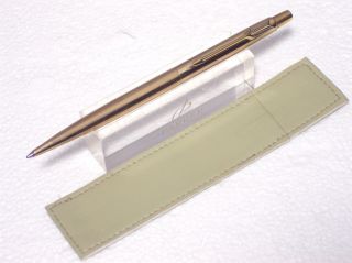 Retired Parker Classic Electro Gold Lines USA Made Ball Point