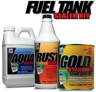 Auto Fuel Tank Sealer Kit KBS Coatings 25 Gallon Tank Gas Tank Sealer